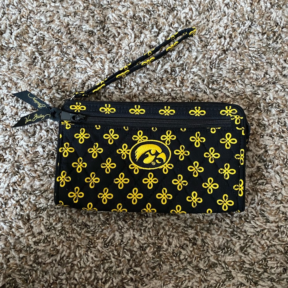 Iowa Hawkeye wristlet